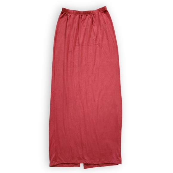Rust Red Maxi Skirt, Women's XS - Picture 1 of 6